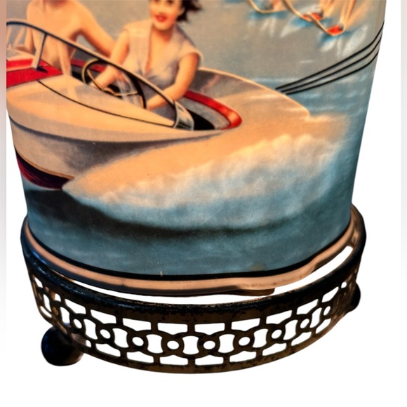 Vintage 1950’s Econolite MCM waterskiing motion lamp - Picture 4 of 16